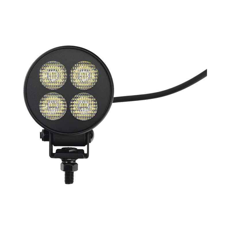 EW2710 Luz de Trabajo Ultra brillante Circular, 4 LED, 2556 Lúmenes, 12-24 Vcd