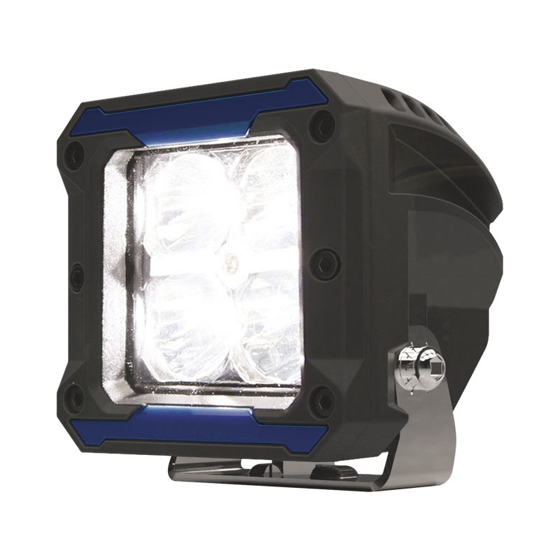 EW3007F Luz de trabajo de uso rudo, 12-24 Vcc, 1025 lumenes