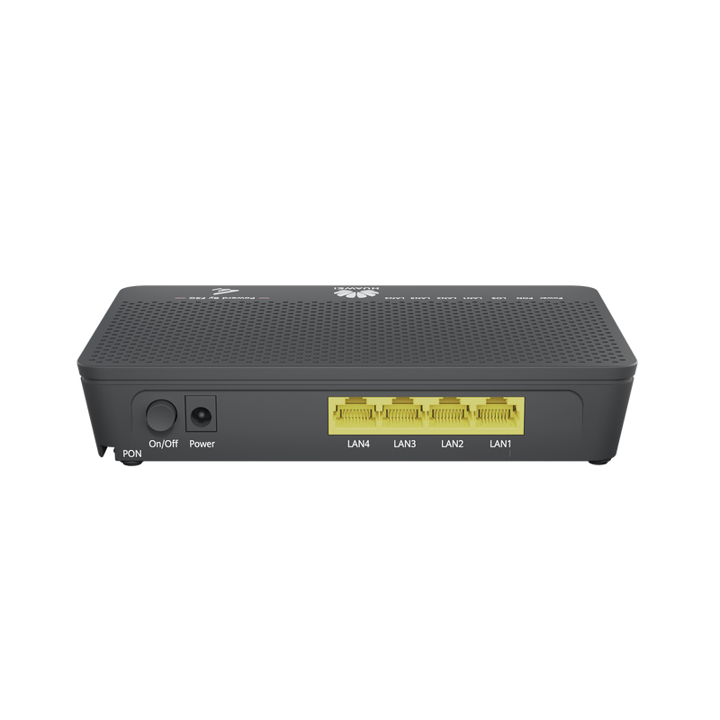 F100D-4G HUAWEI MiniFTTO - ONU Switch Gigabit / 4 puertos 10/100/1000Mbps + 1  PON (SC/UPC)/ Downstream 2.488 Gbps / Upstream 1.244 Gbps / modo puente / Administración Nube