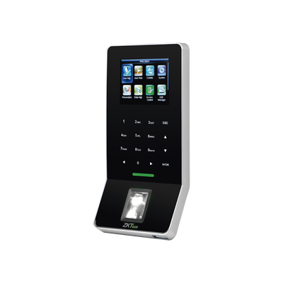 Lector Biométrico de Huella / PROXIMIDAD  / 3000 Huellas / 5,000 Tarjetas / ADMS Gratis / WiFi / Teclado táctil / Estético / Soporta DDNS con BIOTIMEPRO - Toer