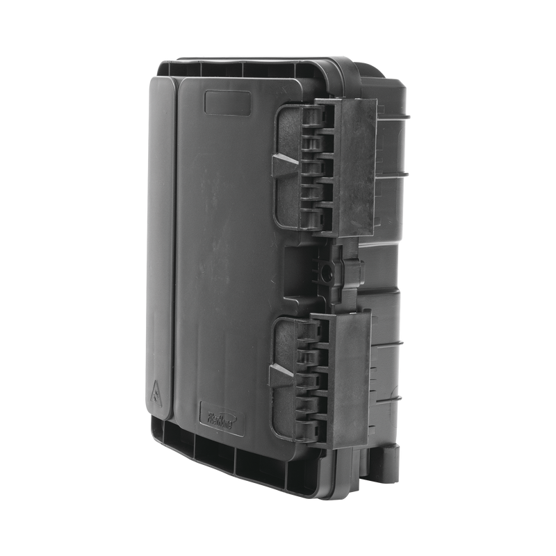 FDP-420A Cierre de Empalme para 20 fusiones de fibra óptica, Exterior, 8 acopladores SC/APC, incluye splitter 1x8, IP65  Version cargada