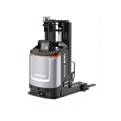 Robot Móvil de Montacargas MR-F5-1600-HI(CE) / Capacidad de Carga 1600 kg / Navegación SLAM / Velocidad Máxima 1.5 m/s / Elevación 3000 mm / Wi-Fi / Auto-Carga / Protecciones de Seguridad Múltiples