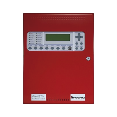 Panel De Detección De Incendio, Direccionable, 1 Lazo SLC, 127 puntos/bases sonoras por lazo, En Ingles, No Dialer, No Tarjeta Red, Expandible a 2 Lazos SLC, Color Rojo, Estandar, 120V, Serie FireNET Plus® (0100-16340)