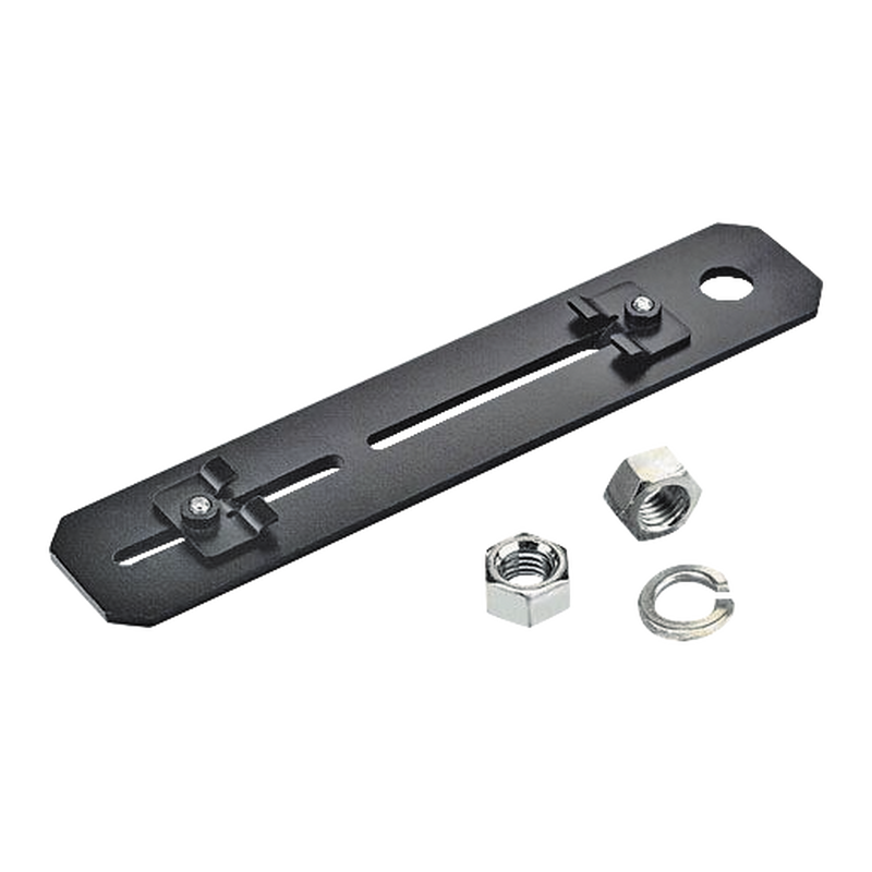 Soporte de Montaje a Techo, para Canaletas FiberRunner 4X4 o 6x4, Uso con Varilla Roscada de 5/8, Color Negro