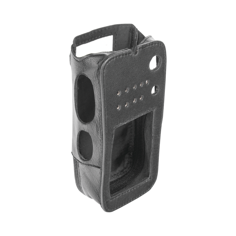 FSMTX-R59A Funda Reforzada de Piel para Radios TX-R59A4G.