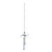 Antena Base Fibra de Vidrio, UHF de 440-450 MHz, 6 dB de ganancia - Toer