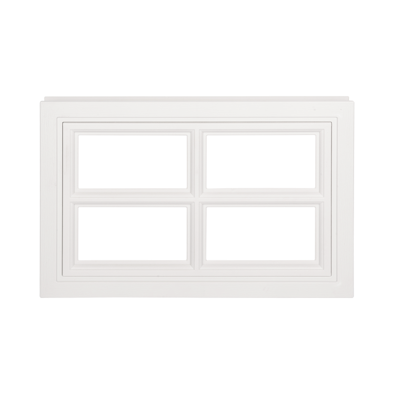 GARWIN1 Ventana p / puerta d / garage / cuadro corto.
