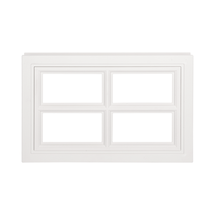 Ventana p / puerta d / garage / cuadro corto.