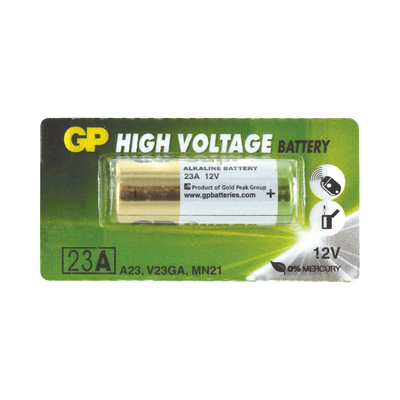 Batería Alcalina Gold Peak 12 V @ 23 Ah ( No recargable ) - Toer