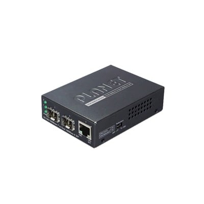 GT-1205A Convertidor de Medios con Doble Puerto SFP 1000BASE-FX/SX/LX y Puerto Ethernet 1000Base-T