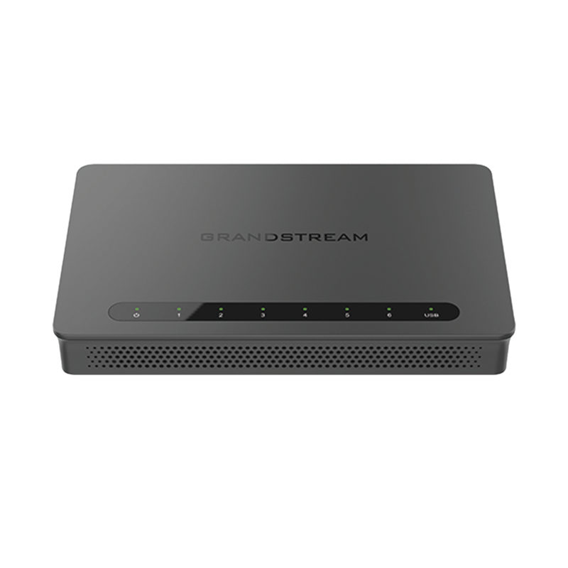 GWN7001 Router Gigabit VPN / Balanceador de cargas / 30,000 sesiones NAT /  6 puertos 10/100/1000 Mbps (WAN/LAN) / Compatible con GWN Cloud.
