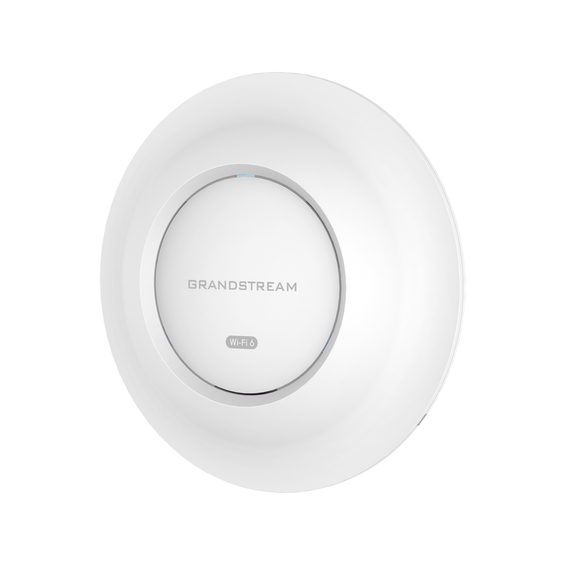 GWN7664E Punto de acceso Wi-Fi 6 802.11ax de alto rendimiento y nivel empresarial, MU-MIMO 4x4:4 con administración desde la nube gratuita o stand-alone.