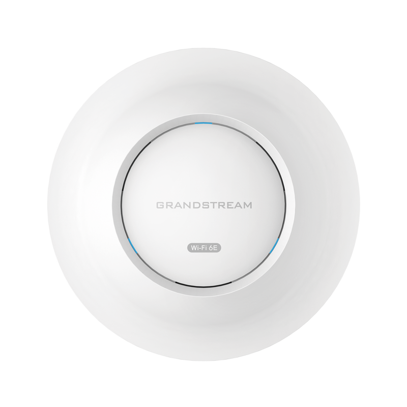 GWN7665 Punto de acceso Wi-Fi 6E tribanda GWN 802.11ax, con administración desde la nube gratuita o stand-alone.