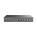 Switch PoE+ Gigabit No Administrable / 8 puertos 10/100/1000 Mbps / 8 puertos PoE+ /  hasta 145W - Toer