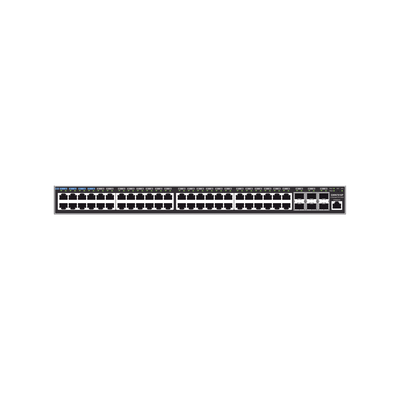 Switch Capa 3 PoE+ Administrable / 48 puertos 10/100/1000 Mbps + 6 Puertos SFP+ de 10 Gigabits / Hasta 740W / Compatible con GWN Cloud. - Toer