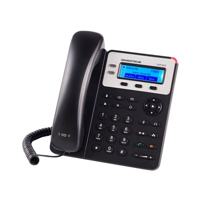 GXP-1625 Teléfono IP SMB de 2 Líneas con 3 teclas de función programables y conferencia de 3 vías. PoE