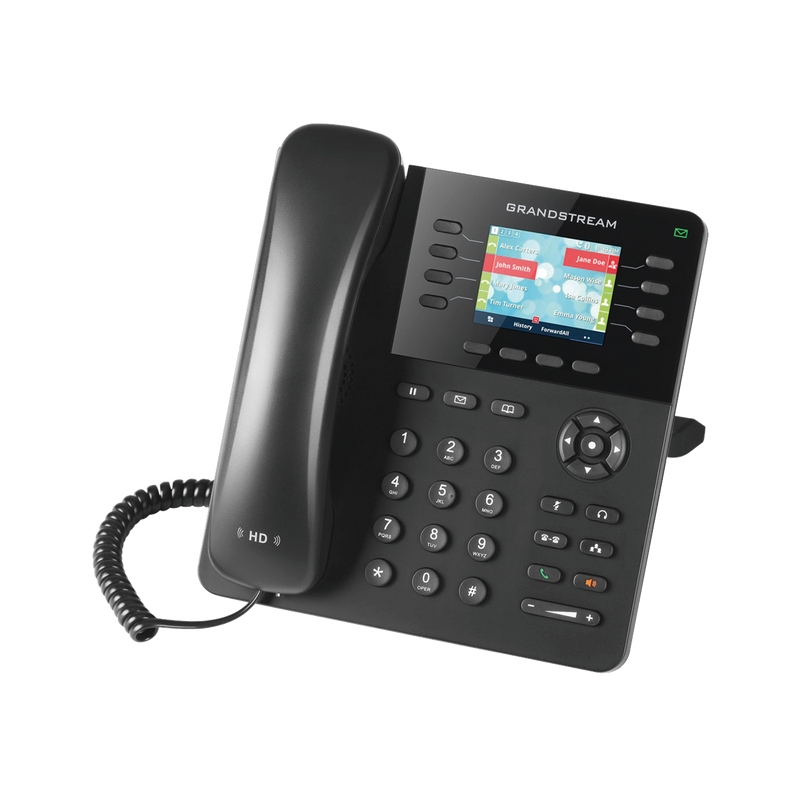 GXP-2135 Teléfono IP SMB PoE 8 Líneas 4 Teclas de Función y conferencia de 4 vías. PoE