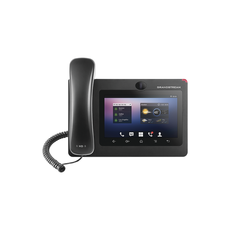 GXV-3370 Teléfono IP GrandStream Empresarial para Videoconferencias con Android 7, 16 lineas, procesador 4 nucleos