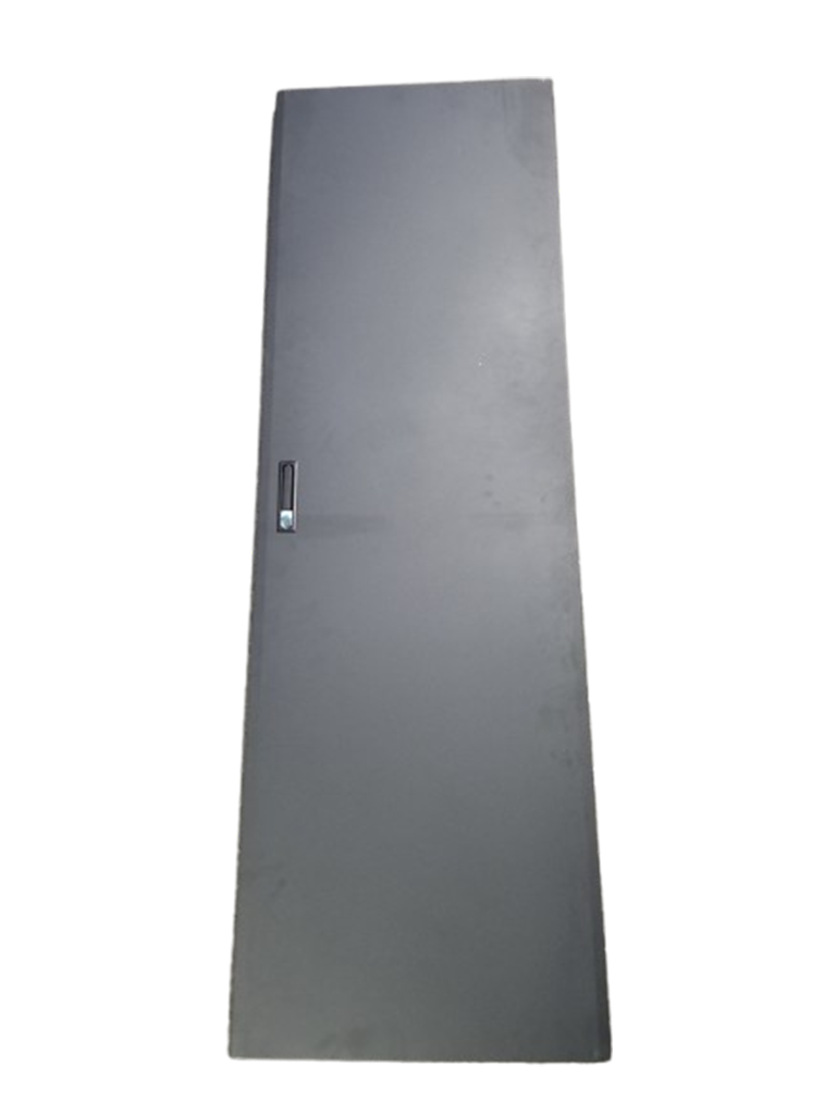 SAXXON SXR42U6642S - Gabinete de Piso color Negro / 42UR / Puerta de Vidrio Templado / Alto 198 cm / Ancho 60 cm / Profundidad 60 cm / Incluye Base con 2 Ventiladores 110V