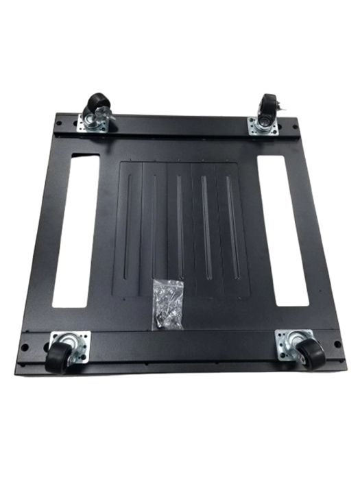 SAXXON SXR37U6637S - Gabinete de Piso color Negro / 37UR / Puerta de Vidrio Templado / Alto 180 cm / Ancho 60 cm / Profundidad 60 cm / Incluye Base con 2 Ventiladores 110V