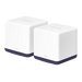 KIT de Sistema Inalámbrico H50G Mesh / Doble banda 2.4GHz y 5GHz AC 1900Mbps / 3 Puertos 10/100/1000 Mbps / Control vía App / Roaming Continuo - Toer