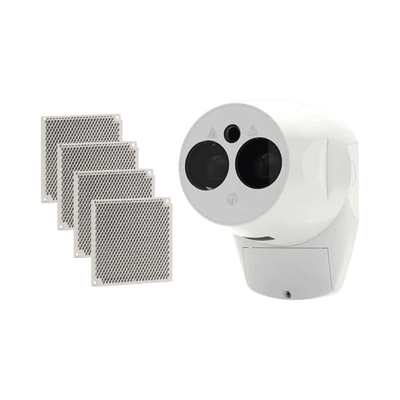 Detector Lineal De Humo Motorizado, Alcance Hasta 120m, Alineación Automatica, Por Haz Reflejado, Convencional, Compatible Con Todos Los Paneles De Detección De Incendio (0200-11650)