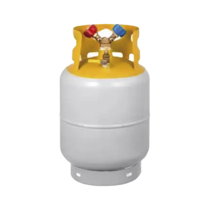 Cilindro/Tanque portátil 30 Libras / para contenido de refrigerante /  Aires Acondicionados / Refrigeración / Climatización Automotriz.