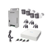 Kit HiLook Audio Bidireccional TurboHD 1080p / DVR 4 Canales / 4 Cámaras Bala (Exterior) con Bocina y Micrófono Integrado / 1 Fuente de Poder / Accesorios - Toer