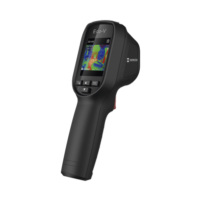 Eco-V - Cámara Termográfica Portátil / SuperIR 240 x 240 / Rango de -20°C a 550°C / Pantalla LCD 2.4" / Fusión Térmica-Visible / Memoria 4GB (30,000 imágenes) / Batería 8h - Toer