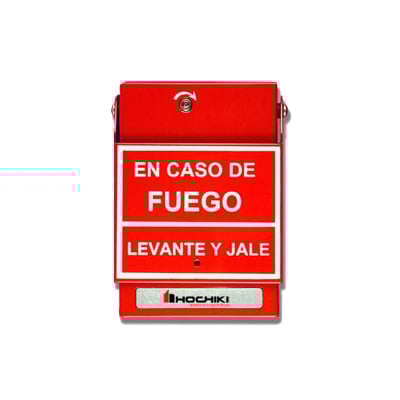 HPS-DAH/S Estación De Jalón Convencional De Doble Acción, Color Rojo, Texto En Español (0600-01230) Incluye varilla de vidrio