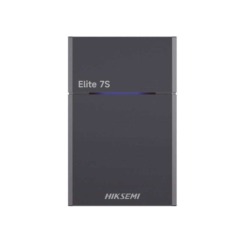 HS-ESSD-ELITE7S/1T Unidad de Estado Solido (SSD) Portátil / 1TB / USB 3.2 Gen2x2 Tipo C / PCle NVMe / Ideal para Almacenamiento de Datos, Videos, Fotografías, etc