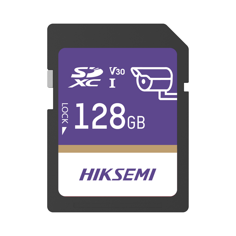 Memoria SD Clase 10 de 128 GB / Especializada Para Videovigilancia
