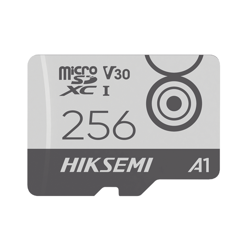 HS-TF-M1/256G Memoria MicroSD / Clase 10 de 256 GB / Especializada Para Videovigilancia Movil (Uso 24/7) / Soporta Altas Temperaturas / 95 MB/s Lectura / 55 MB/s Escritura