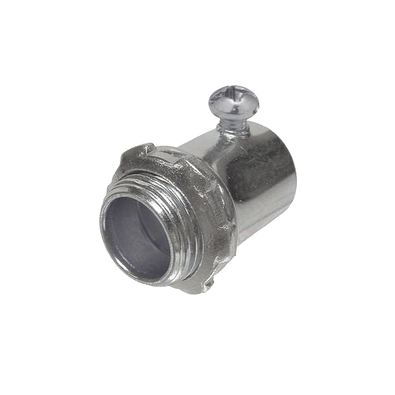 Conector de 1 1/2 (38 mm) para Pared Delgada con Tornillo.