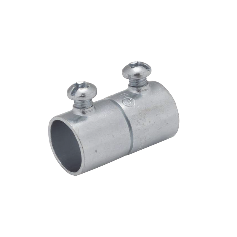 HUB-2022 Cople de 1/2 (13 mm) para Pared Delgada con Tornillo.