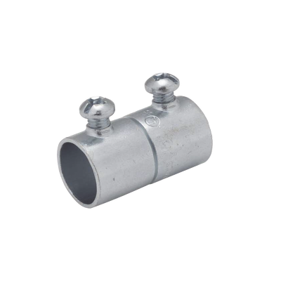 Cople de 1 1/4" (32 mm) para Pared Delgada con Tornillo. - Toer