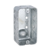 Caja (Chalupa) 4x2"/ Profundidad  1-7/8" / 7 Entradas de 1/2" y 1 de 3/4". - Toer