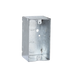 Caja (Chalupa) 4x2"/ Profundidad 2-1/8"/ 8 Entradas de 3/4"/Soldada - Toer