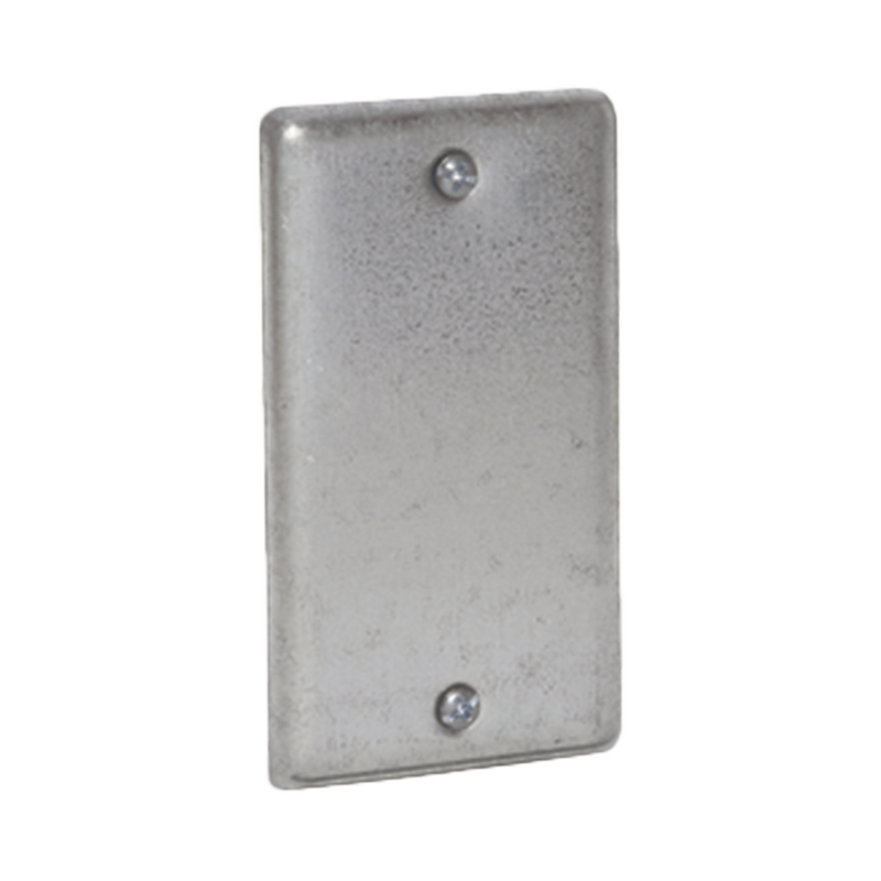 Tapa Ciega de 4 X 2 / Acero Galvanizado.