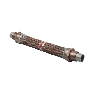 Cople Flexible con Trenzado de Bronce de 2" x 24".