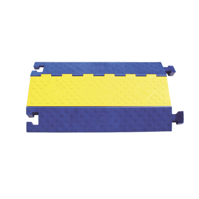 Gestión de Cableado Kellems / Truk Trak de 2 Canales / Color Azul y Amarillo
