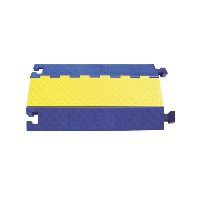Gestión de Cableado Kellems / Truk Trak de 3 Canales / Color Azul y Amarillo