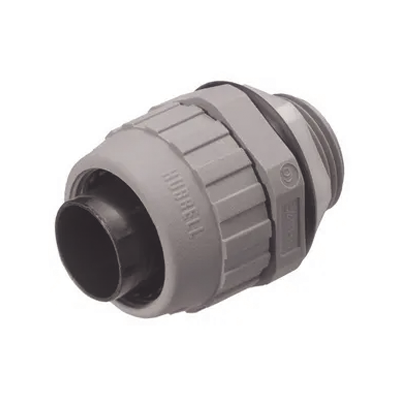 Conector Recto de Nylon de 1/2 para Tubería Liquidtight Polytuff.