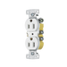 Contacto Duplex 15A 125V/ 2 Polos 3 Hilos/ Nema 5-15R/ Color Blanco. - Toer