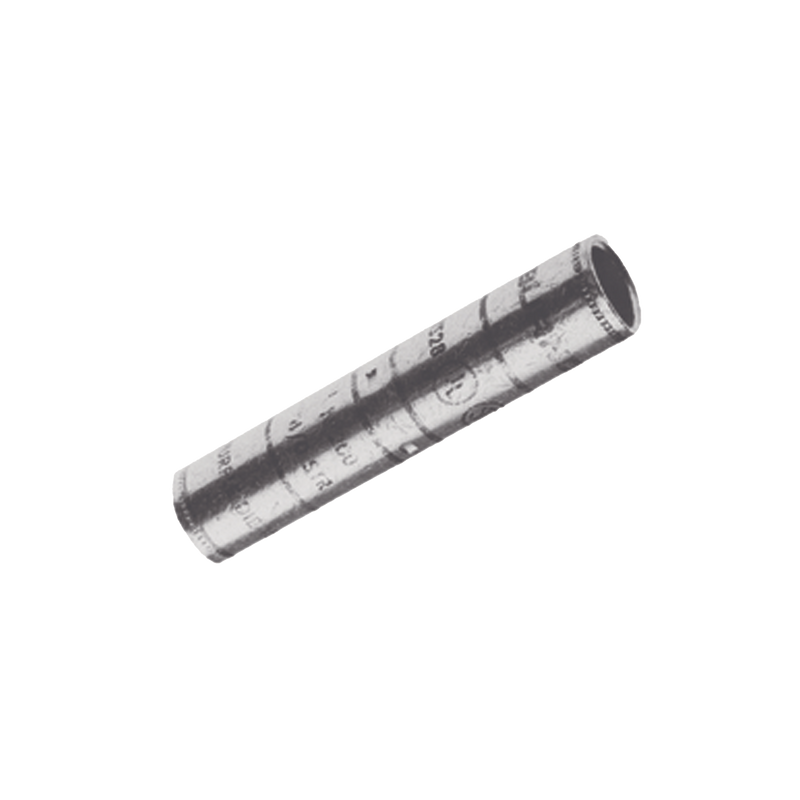 HUB-YS26 Empalme de Compresión de Cañon Largo para Unir 2 Cables de Cobre 2/0 AWG.