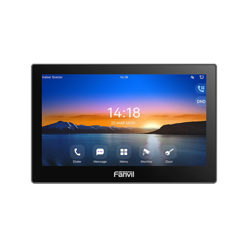 I504W Monitor Audio/Video  IP/SIP para interior, Wi-Fi, pantalla táctil de 7, Apertura remota