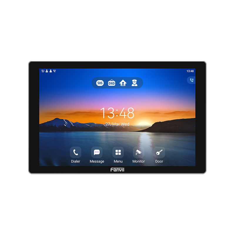 I507W Monitor Audio/Video  IP/SIP para interior, Wi-Fi, pantalla táctil de 10.1, Apertura remota