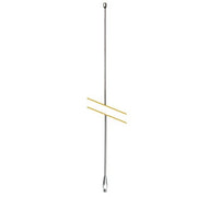 Látigo para Antena CB de 259 cm de Acero Inoxidable - Toer