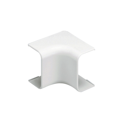 Esquinero interior, para uso con canaleta LD5, material ABS, Color Blanco Mate - Toer