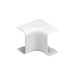 Esquinero interior, para uso con canaleta LD5, material ABS, Color Blanco Mate - Toer